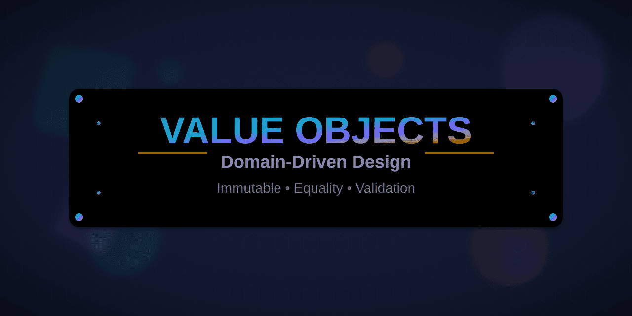 Value Objects in Domain-Driven Design - conceptual illustration